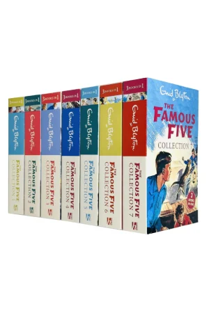 Enid Blyton Famous Five Collection 1-7 Books Set 21 Stories